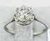 Bague Bague Solitaire Platine Diamant 1.25 ct 58 Facettes