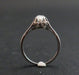 Ring 50 Platinum ring set with a Diamond. 58 Facettes 1038944