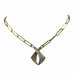Necklace Necklaces 2 Gold Diamonds 58 Facettes 20400000769