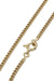 Curb chain necklace 58 Facettes 062581
