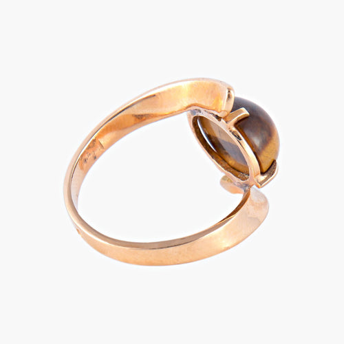 Bague 52 Bague Oeil de tigre 58 Facettes