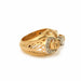 Ring 54 Tank Diamond Ring Yellow Gold 58 Facettes BD184