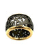 55 POMELLATO ring - Arabesque Collection, pink gold and titanium ring 58 Facettes