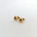 Earrings Yellow gold and ruby ​​earrings 58 Facettes 27268