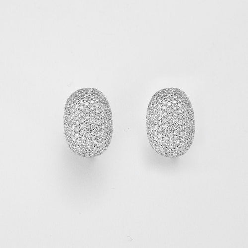 Boucles d'oreilles Boucles d'oreilles diamants moderne 58 Facettes 2599