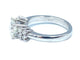 Bague Solitaire or blanc, diamants 58 Facettes
