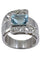 Bague BAGUE ART-DÉCO AIGUE MARINE ET DIAMANTS 58 Facettes 054791