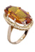 Bague BAGUE MODERNE SAPHIR ORANGE 58 Facettes 064691