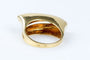 Bague 55 Bague citrine en or jaune 18 carats 58 Facettes 111.66245-53