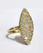 Bague 58 Bague marquise or jaune diamants 58 Facettes 1-926/1