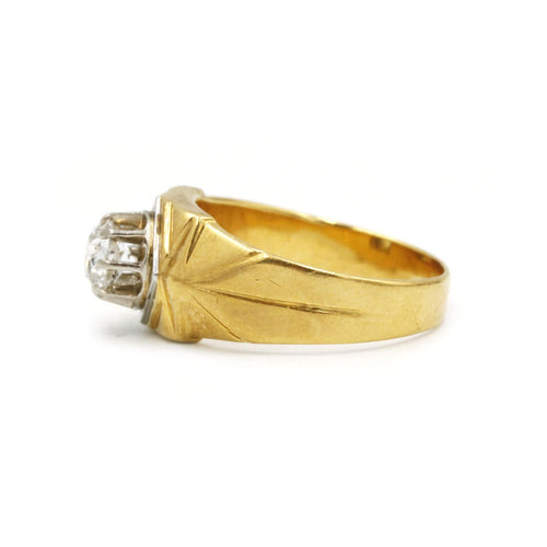 Bague 58 Bague Or & Diamant 58 Facettes 220203R