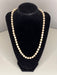 Necklace Necklace 58 Akoya Cultured Pearls 53 Cm 18k Gold Clasp 58 Facettes