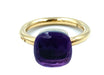 Pomellato ring. Nudo Classique gold and amethyst ring 58 Facettes