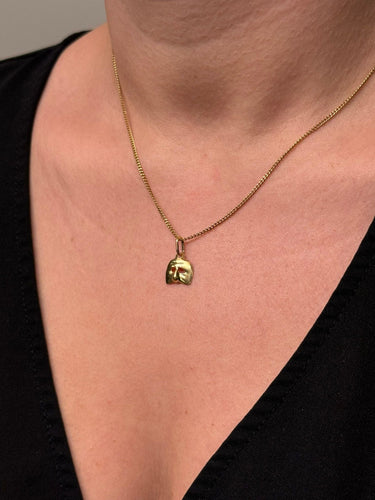 Pendentif Pendentif Masque italien en or 58 Facettes