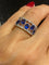 Bague Bague Saphirs et Diamants 58 Facettes