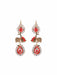 Boucles d'oreilles Boucles d'oreilles Vigne corail 58 Facettes