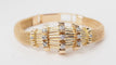 Bracelet 15.5/17cm Bracelet vintage en or jaune et diamants 58 Facettes 32442