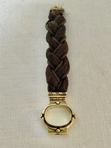 Bracelet Bracelet En Cheveux Et Vermeil 58 Facettes