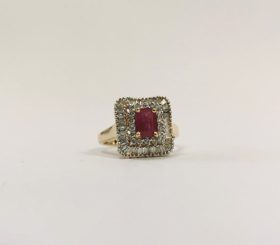 Bague 62 Bague Or Diamant & Rubis 58 Facettes LT 6703