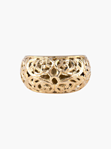 Bague Bague orientale or jaune 58 Facettes