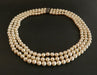 Necklace 3 Rows Pearl Sapphires And Diamonds Necklace 58 Facettes