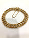 Bracelet Vintage yellow gold curb chain bracelet 58 Facettes