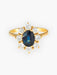 Bague Bague Marguerite Saphir et Diamants 58 Facettes HS19212