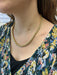 Palm Tree Chain Necklace in Yellow Gold 58 Facettes 20400000628