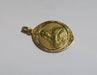 Pendentif Médaille pendentif Dropsy Art Nouveau Vierge 58 Facettes