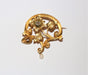 Brooch Art Nouveau floral brooch yellow gold 58 Facettes 449