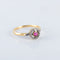 Bague 55 Bague rubis diamant ancienne 58 Facettes