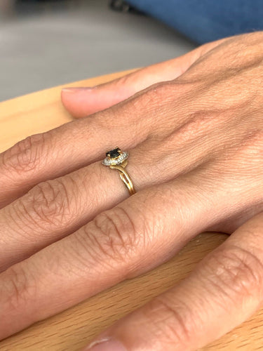 Bague 58 Bague Or Et Saphir 58 Facettes 3092/1