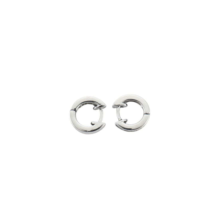 Boucles d'oreilles Créoles Diamants Baguette 58 Facettes