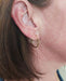 MODERN CREOLE EARRINGS 58 Facettes 067061