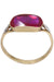 Ring 55 Old ruby ​​yellow gold ring 58 Facettes 081841