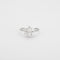 Bague 54 Bague or blanc, diamants 58 Facettes HS4260