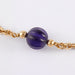 Gadrooned Amethyst Long Necklace 58 Facettes
