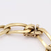 Alternating Solid Yellow Gold Bracelet 58 Facettes E360338