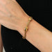 Bracelet Napoleon III period bracelet with slides 58 Facettes