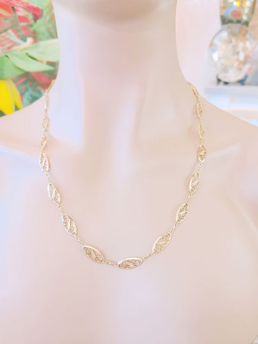 Collier Collier maille Filigranée 58 Facettes AA 1476