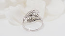 Bague Toi & Moi ring in platinum and diamonds 58 Facettes 31762