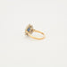 Ring 53 Marguerite Sapphire Diamond Ring 58 Facettes 1817