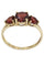 Bague BAGUE JARRETIÉRE GRENATS 58 Facettes 058231
