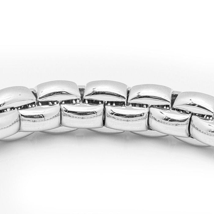 Bracelet Bracelet design italien Saphirs Or blanc 58 Facettes D359662LF