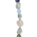 Necklace Necklace Rose Quartz, Amethyst, Chalcedony, Rock Crystal Balls Silver 58 Facettes S51
