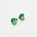 BULGARI earrings - Green stone heart earrings 58 Facettes