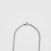 Collier Chaine Or blanc 58 Facettes