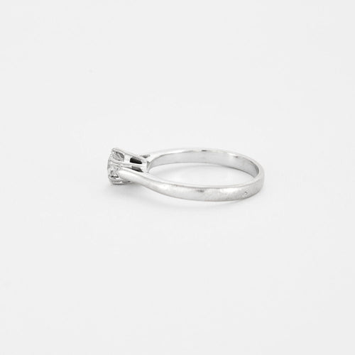 Bague 55 Bague Solitaire or gris diamant 58 Facettes 240033