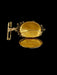 Napoleon III Gold Turquoises Medallion Brooch 58 Facettes 1157436
