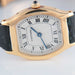 Cartier yellow gold watch, turtle model 58 Facettes